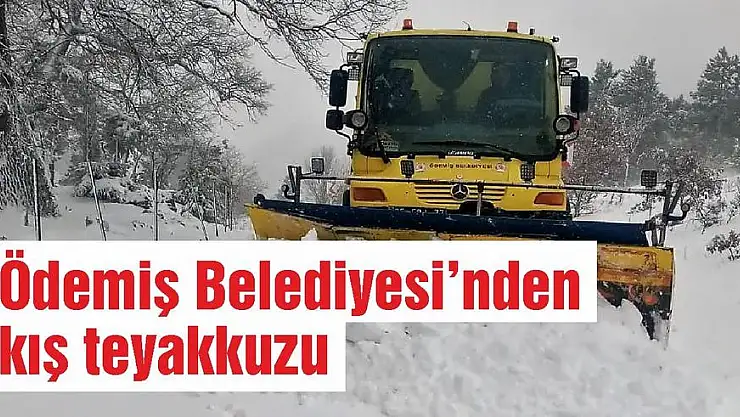 Ödemiş Belediyesi'nden kış teyakkuzu