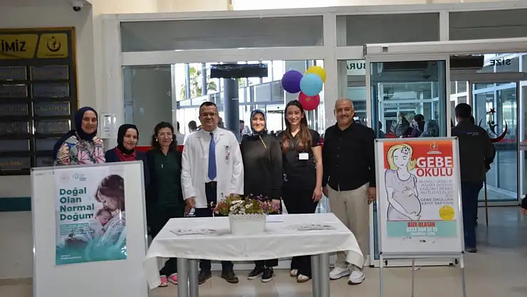 Ödemiş Devlet Hastanesi'nde Gebe Okulu Tanıtım Standı Kuruldu