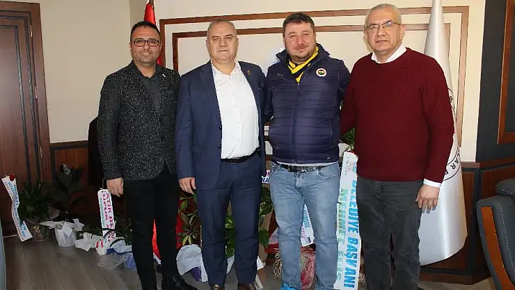 ÖDEMİŞ FENERBAHÇELİLER DERNEĞİ BAŞKAN'I AHMET YUMRUTAŞ'TAN ZİYARET