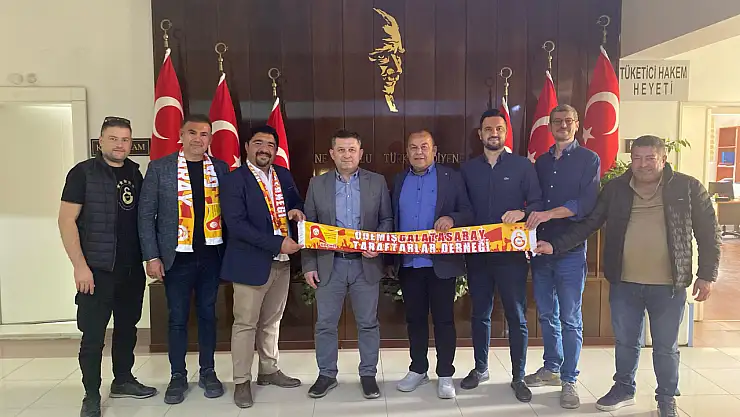Ödemiş Galatasaray Taraftar Derneği'nden Kurumlara Ziyaret Turu