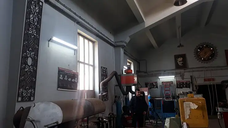 Ödemiş MTAL Öğrencileri Okulda Teknik Çalışmalara Devam Ediyor