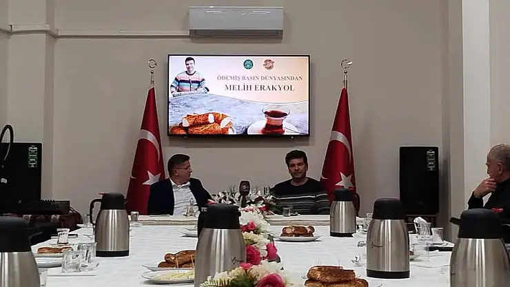 Ödemiş Öğretmenevi'nde Akşam Gevreği Sohbetleri: Melih Erakyol Ödemiş Basını ve Geçmişini Anlattı