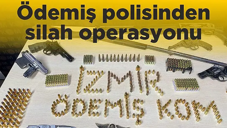 Ödemiş polisinden silah operasyonu