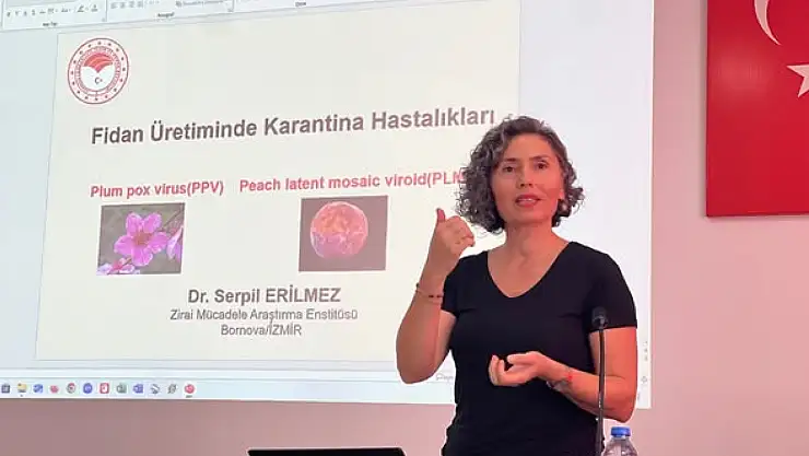 Ödemiş'te Fidan Üreticilerine 'Karantina Hastalıkları' Eğitimi Verildi
