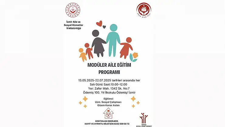 Ödemiş'te Modüler Aile Eğitim Programı Başlıyor