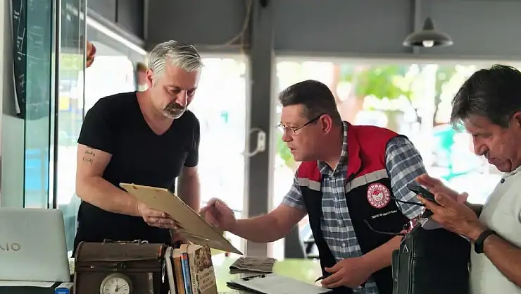 Ödemiş'te Nargile Sunumu Yapan İşletmelere Denetim