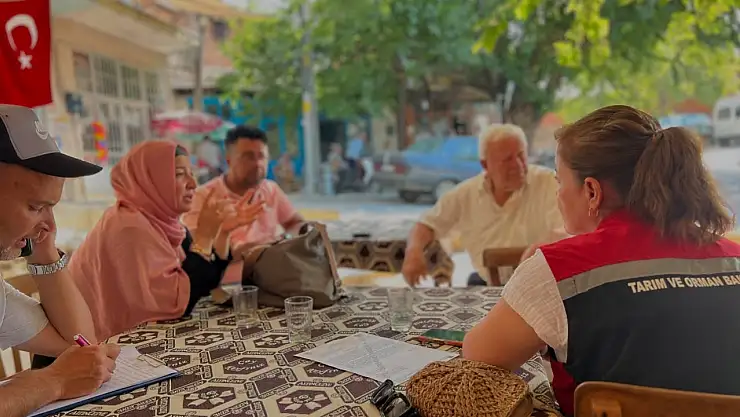 Ödemiş'te Üreticiye Bilgilendirme Desteği: İncir Hastalıkları ve Aflatoksin Gündemdeydi