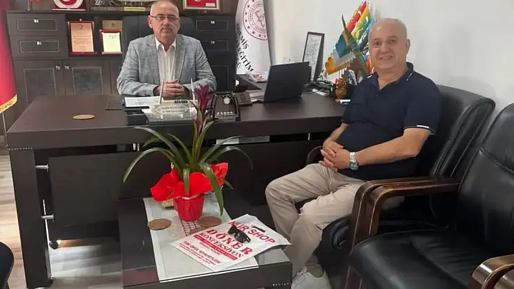 Ödemiş Terziler Odası'ndan Milli Eğitim Müdürü Desticioğlu'na Ziyaret