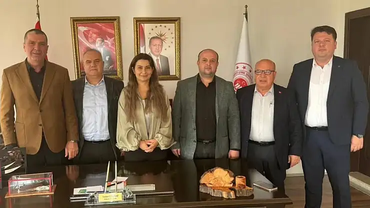 ÖDEMİŞ TİCARET ODASI'NDAN ANKARA'DA ÖNEMLİ ZİYARET