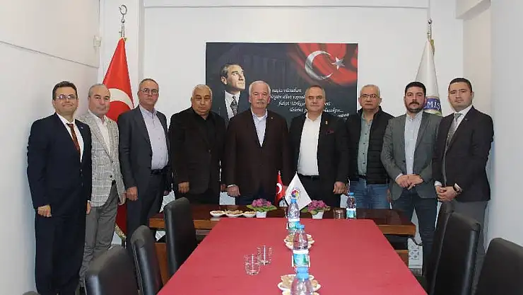 ÖDEMİŞ TİCARET ODASI'NDAN ÖDEMİŞ TİCARET BORSASI'NA ZİYARET