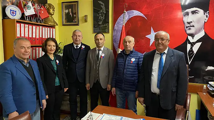 Ödemiş Vergi Dairesi'den Muhtarlar Derneği ziyareti