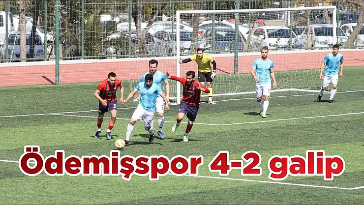 Ödemişspor 4-2 galip