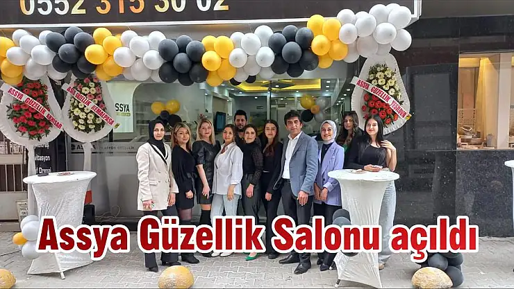 Ödemiş'te Assya Güzellik Salonu Akıncılar Mahallesinde Hizmete Açıldı