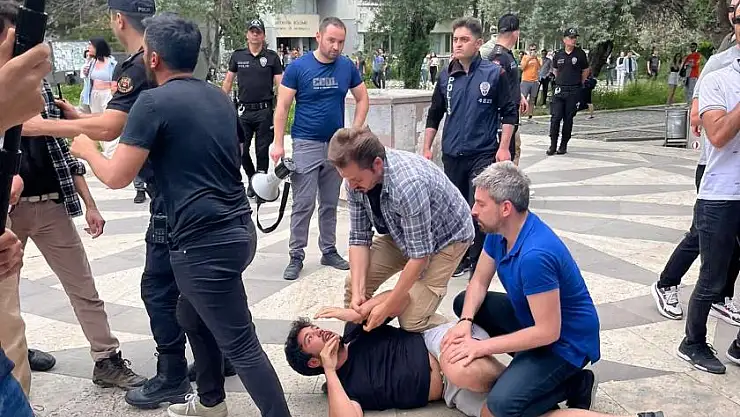 ODTÜ’de Onur Yürüyüşü başlamadan polis müdahalesi başladı