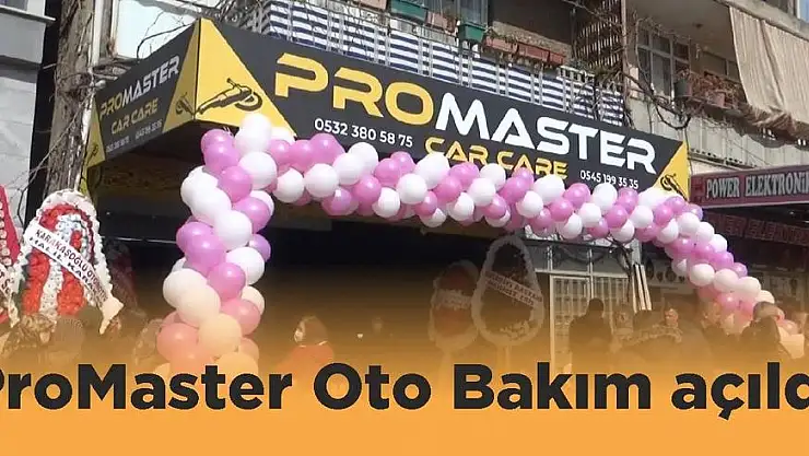 ProMaster Oto Bakım açıldı