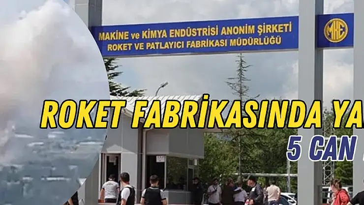 Roket ve patlayıcı madde fabrikası yanıyor! Son dakika