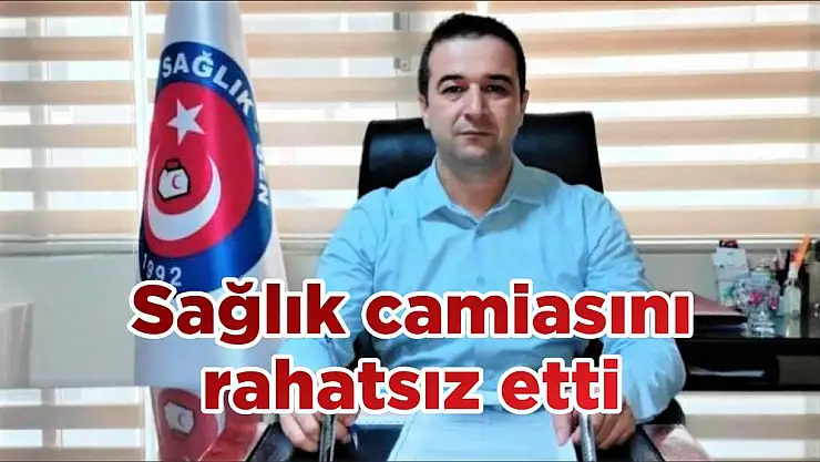Sağlık camiasını rahatsız etti