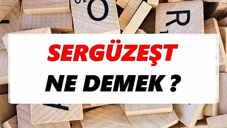 Sergüzeşt nasıl yazılır,  ne anlama geliyor?