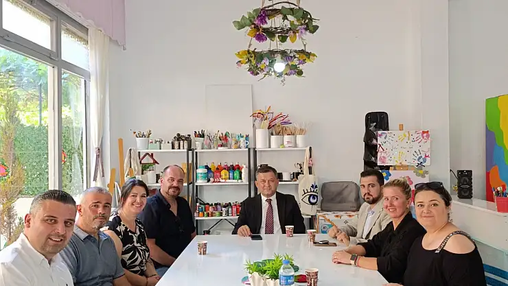 'Sihirli Eller Hobi ve Sanat Atölyesi'ne Ziyaret Gerçekleştirildi