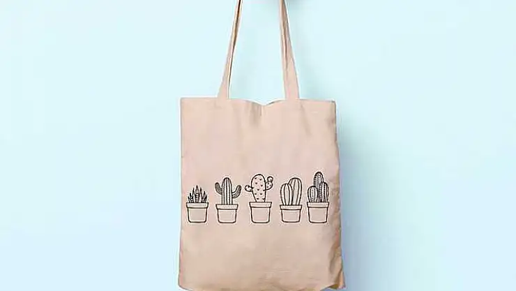 Sıklıkla tercih edilen bez çantaların evde yapımı için gerekli malzemeler