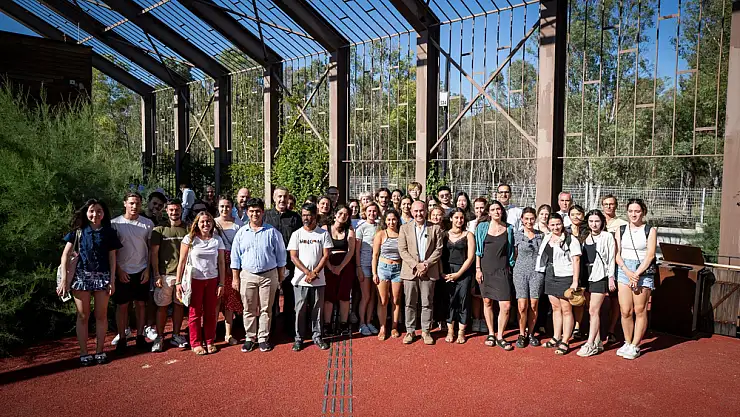 Soyer, uluslararası yaz okulu öğrencileri ile bir araya geldi