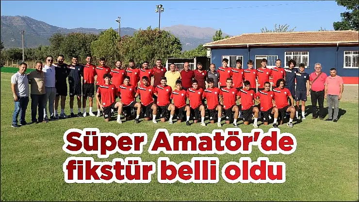 Süper Amatör'de fikstür belli oldu
