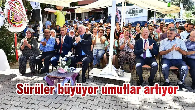 Sürüler büyüyor umutlar artıyor