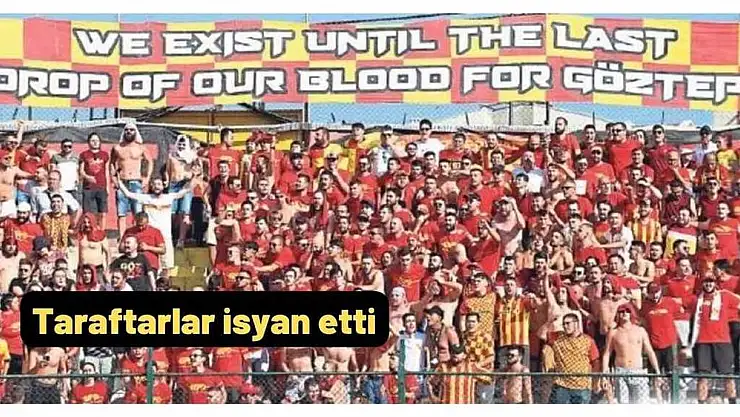 Taraftarlar isyan etti