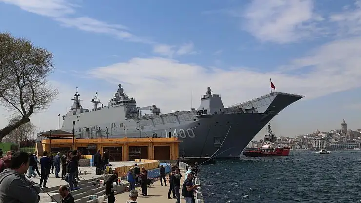 TCG Anadolu’ya 16 binden fazla ziyaret
