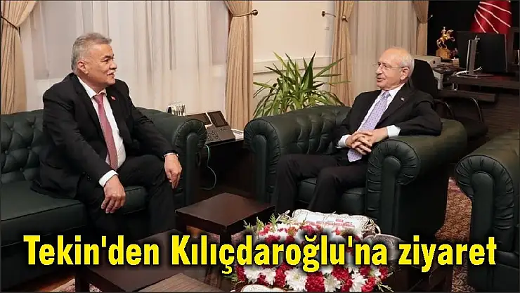 Tekin'den Kılıçdaroğlu'na ziyaret