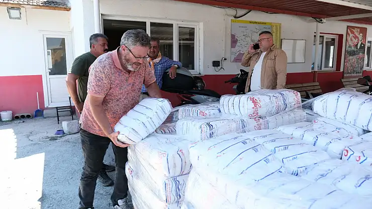 Tire Belediyesi'nden Kırsal Mahallelere Kurban Bayramı Öncesi Destek