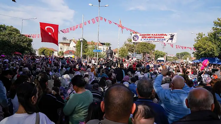 Tire'de 'Keşkek Kazanda, Efe Meydanda' Şenliği Coşkusu