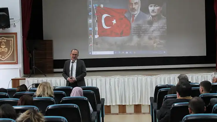 Tire'de Mesleki Tanıtım ve Yönlendirme Toplantısı Gerçekleştirildi