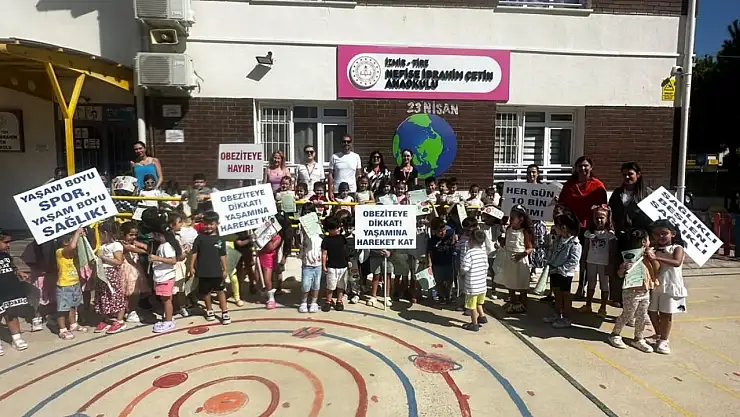 Tire'de Miniklere Sağlıklı Yaşam Eğitimi