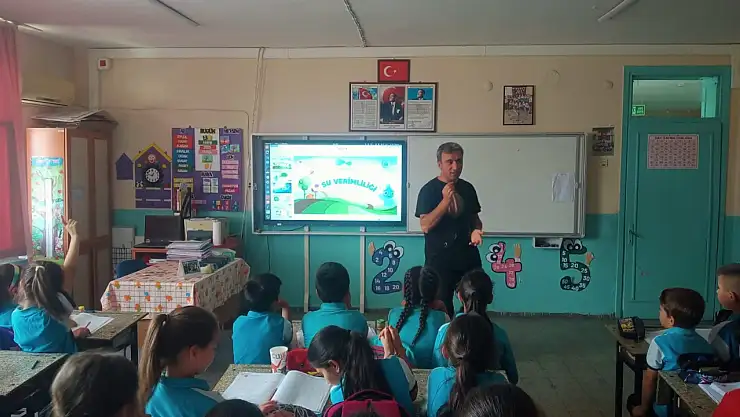 Tire'de Öğrencilere Su Verimliliği Eğitimi