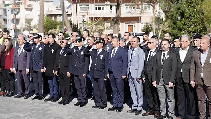 Tire'de Polis Haftası Kutlandı: Başkan Okuroğlu Törene Katıldı