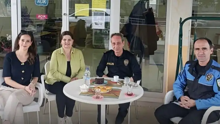 Tire'de Polis-Halk İletişimi Güçleniyor