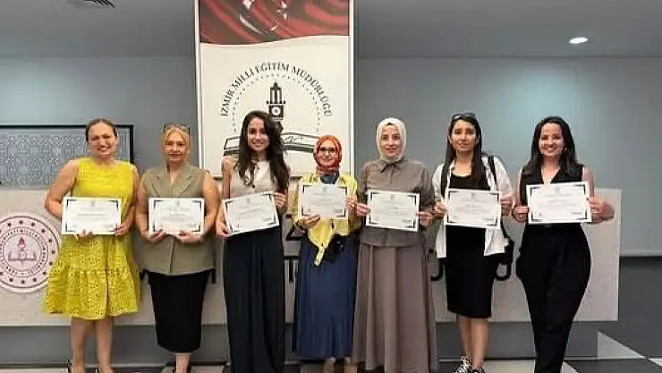 Tire'den Öğretmenlere İzmir eTwinning 2. Hackathonu Başarı Belgesi