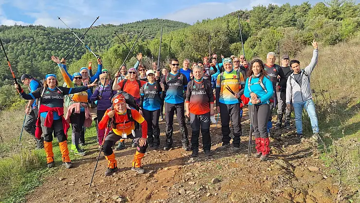 Tire Doğa Sporları Kulübü, Torbalı–Bayındır Parkurunda Doğa Yürüyüşü Gerçekleştirdi