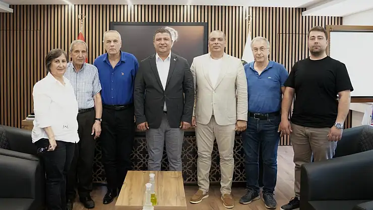 Tire Turizm Derneği'nden Başkan Okuroğlu'na Nezaket Ziyareti