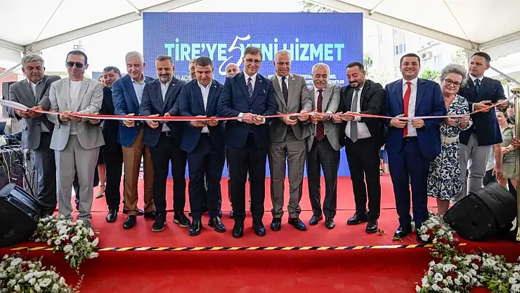 Büyükşehir'den Tire'ye hizmet yağmuru