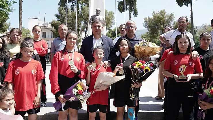 Tireli Güreşçilerden Büyük Başarı: İlçede Coşkulu Karşılama