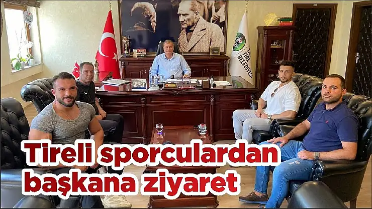 Tireli sporculardan başkana ziyaret