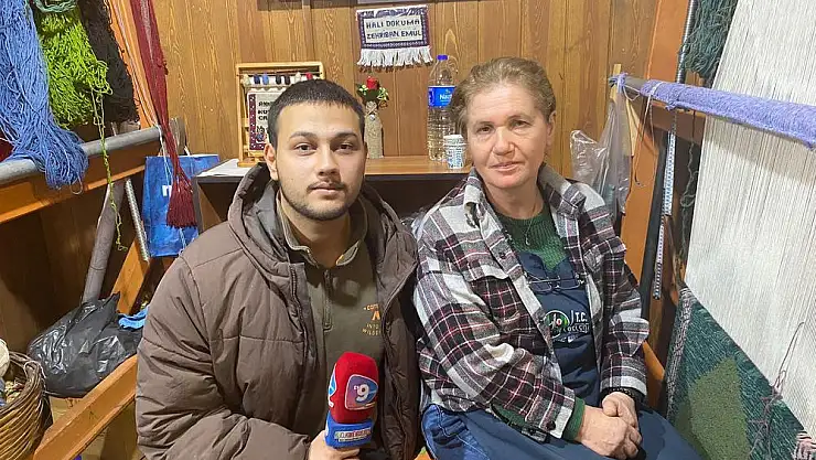TİRE'NİN TEK HALI DOKUMACISI