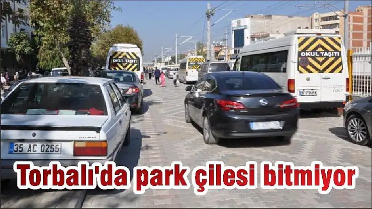 Torbalı'da park çilesi bitmiyor