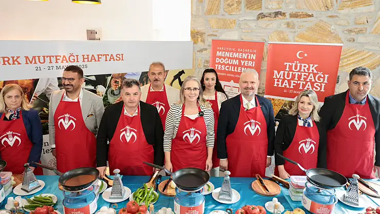 Türk Mutfağı Haftasın'da Menemen Damgasını Vurdu