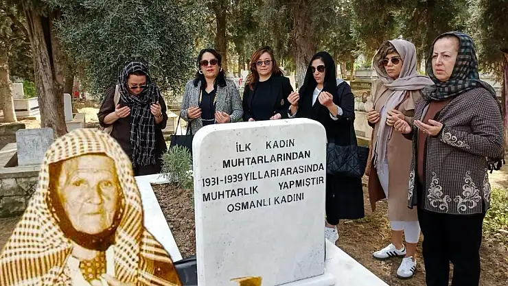 Türkiye 'nin ilk kadın muhtarı Ödemişli Ümmü Türe anıldı