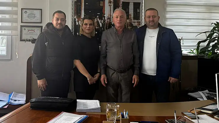 TV9 VE KÜÇÜK MENDERES GAZETESİ'NDEN ÖDEMİŞ ESNAF KEFALET KOOPERATİFİ BAŞKANI TURGUT USLUCA'YA ZİYARET