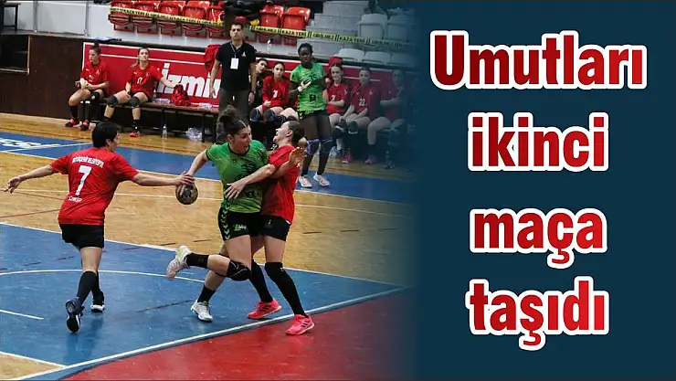 Umutları ikinci maça taşıdı