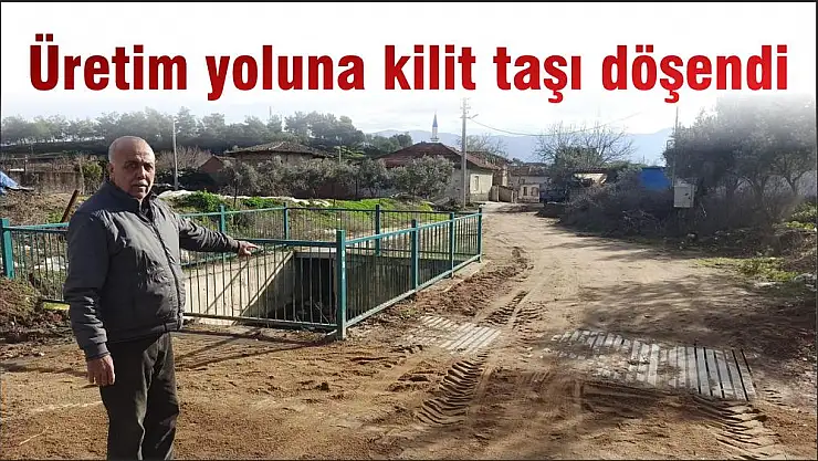 Üretim yoluna kilit taşı döşendi
